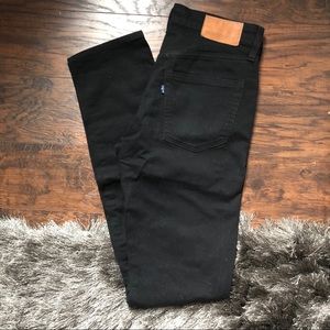 Black Levi’s Made & Crafted Needle Narrow Jeans